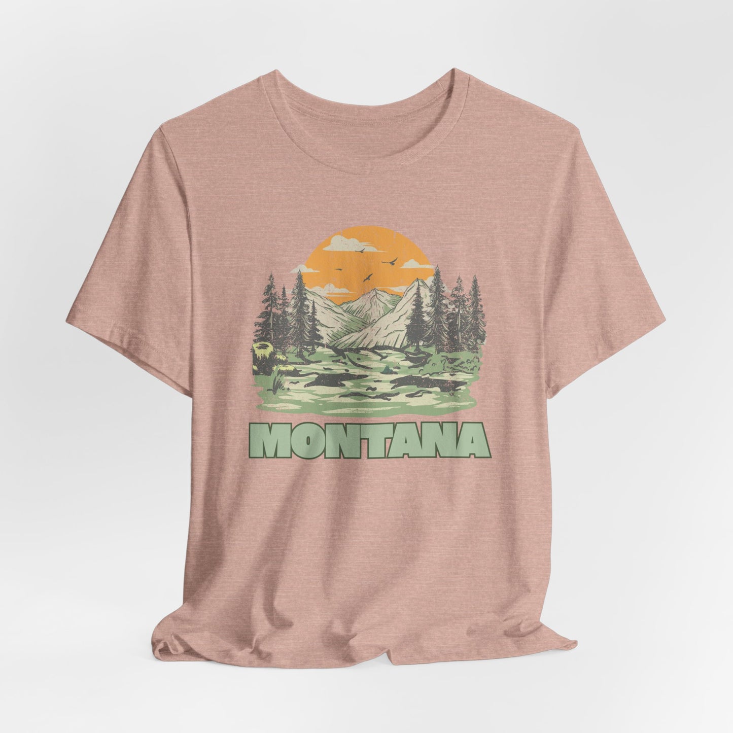 Montana Sunset Unisex Tee