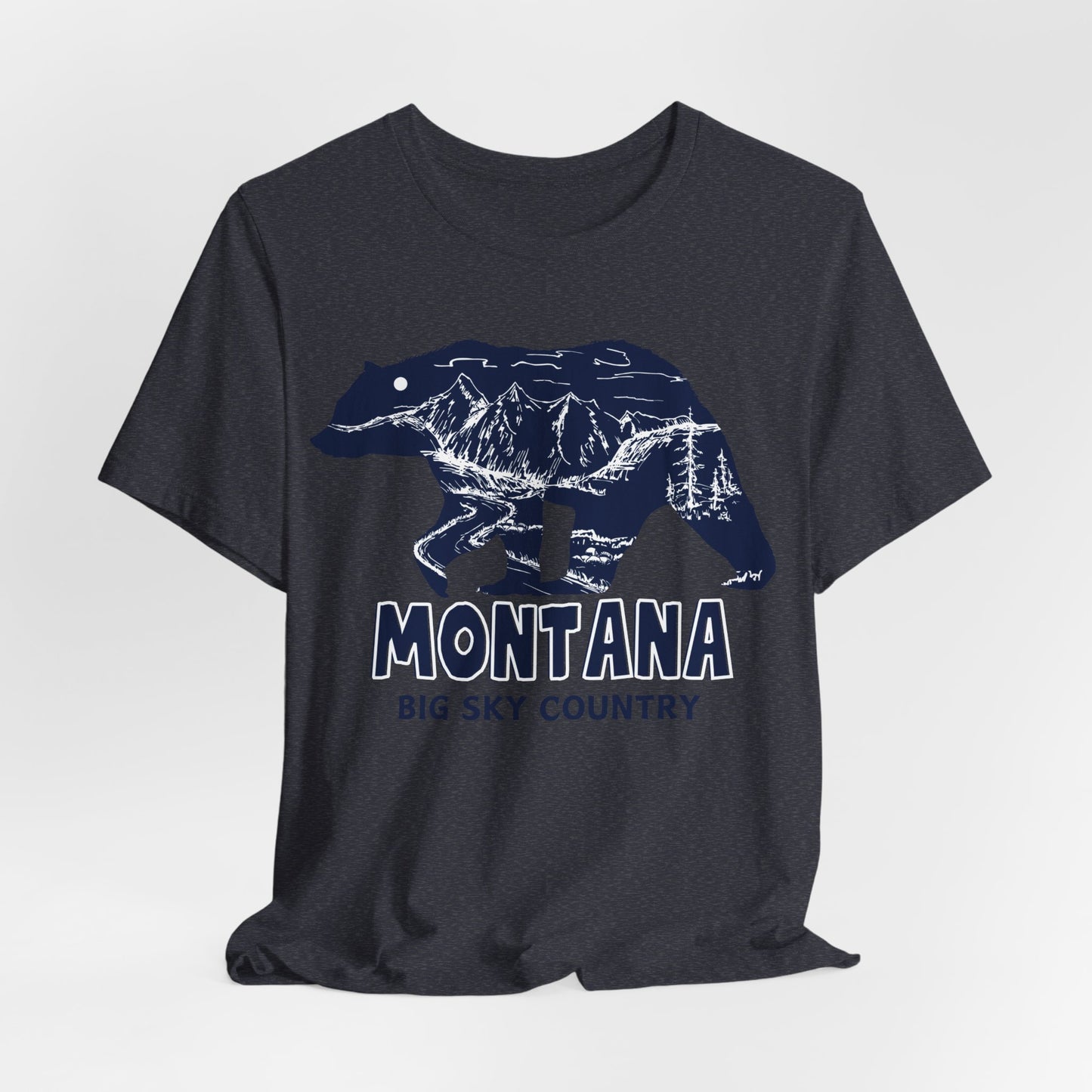 Montana Bear Unisex Graphic Tee