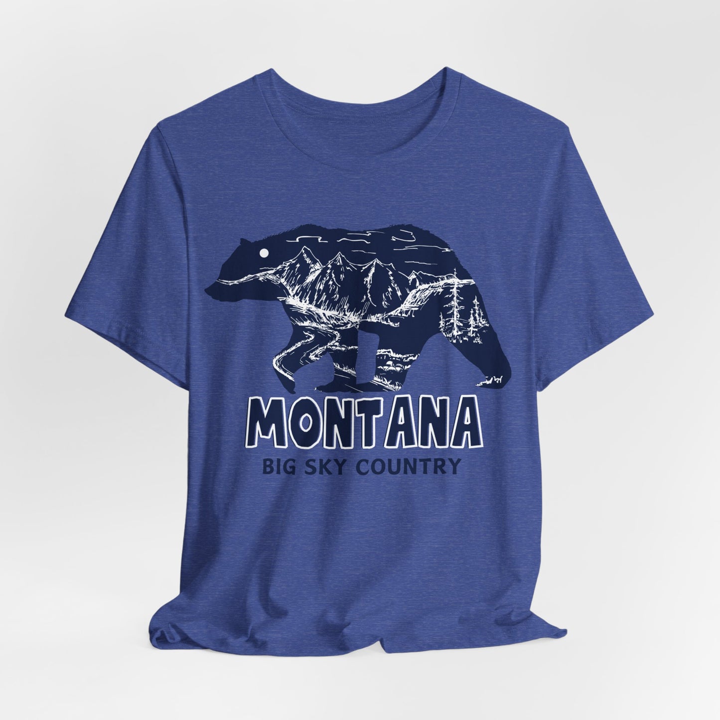 Montana Bear Unisex Graphic Tee
