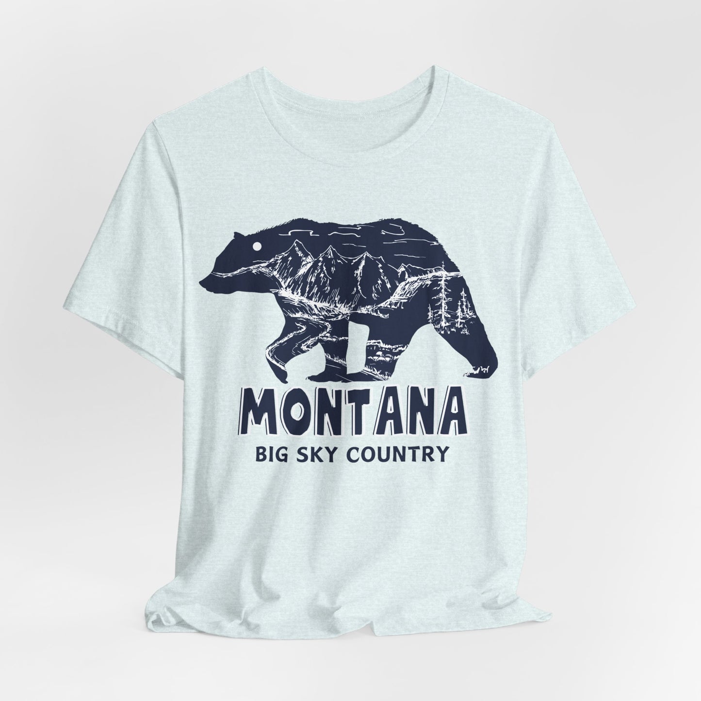 Montana Bear Unisex Graphic Tee