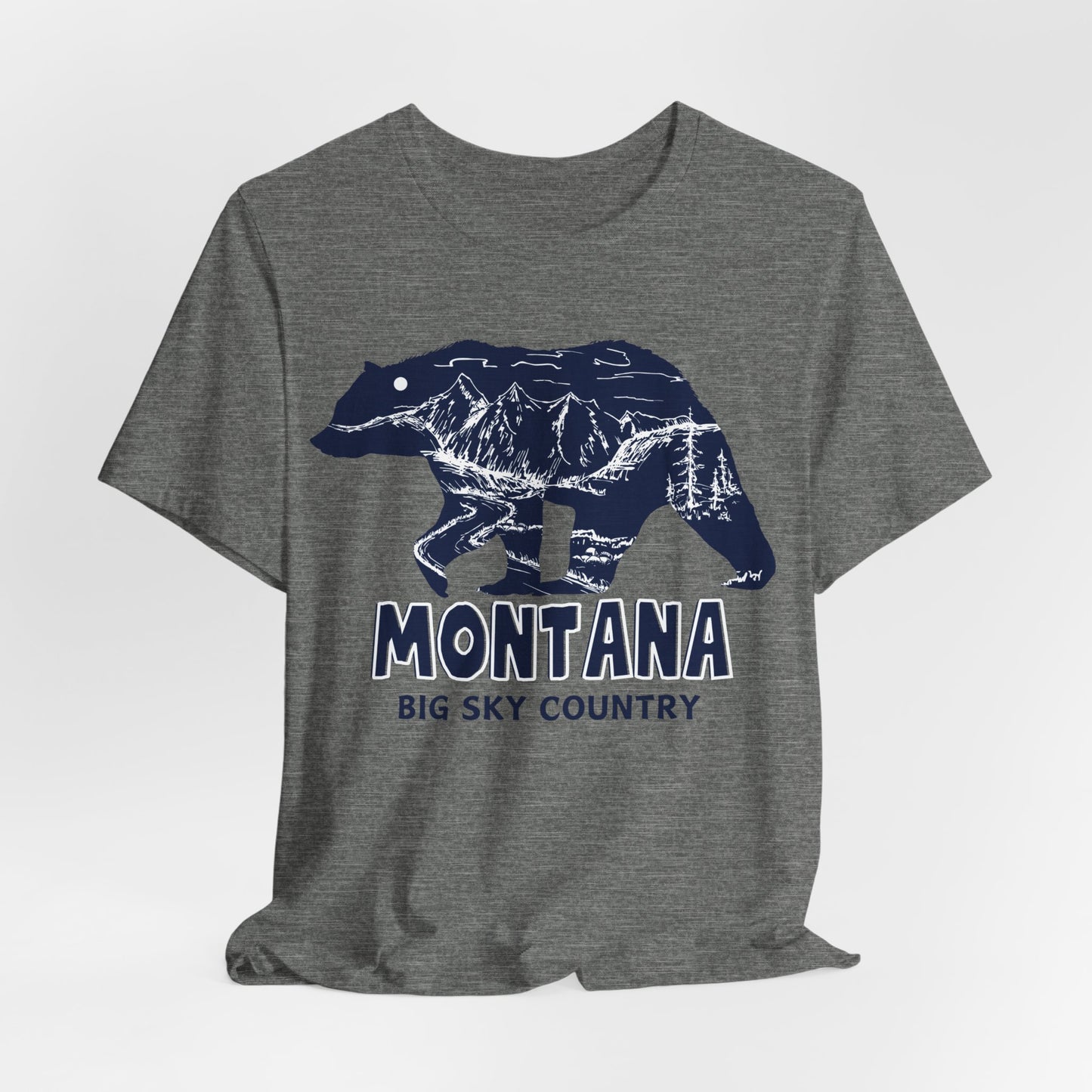 Montana Bear Unisex Graphic Tee