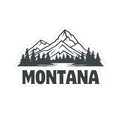Montana Kiss-Cut Stickers Laptop Sticker