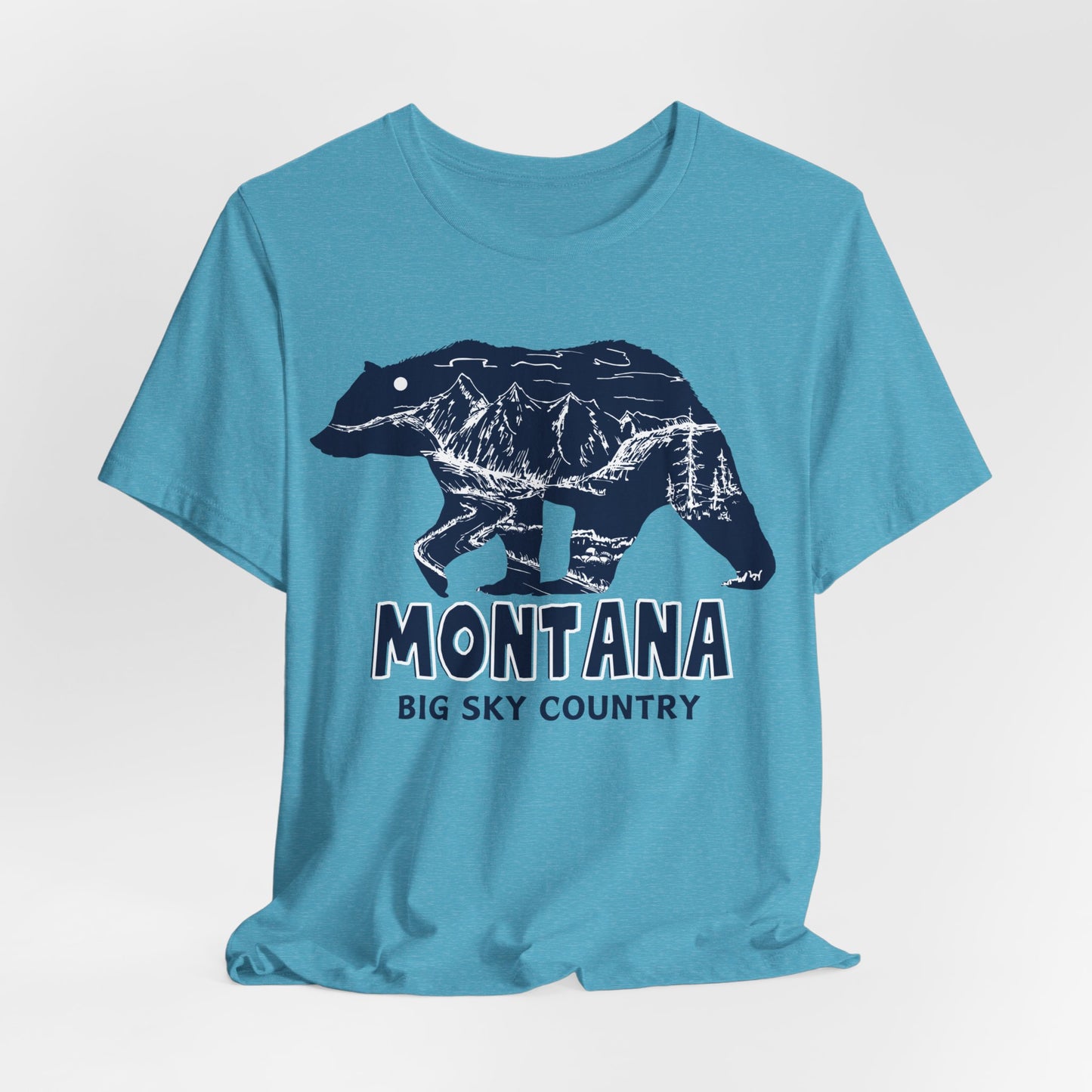 Montana Bear Unisex Graphic Tee
