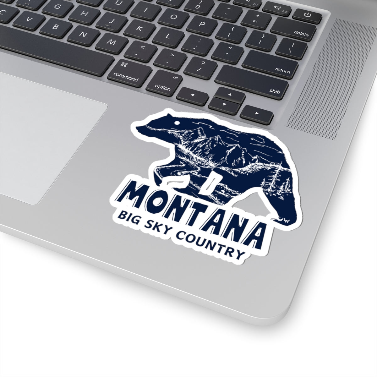Montana Bear -  Kiss Cut Stickers