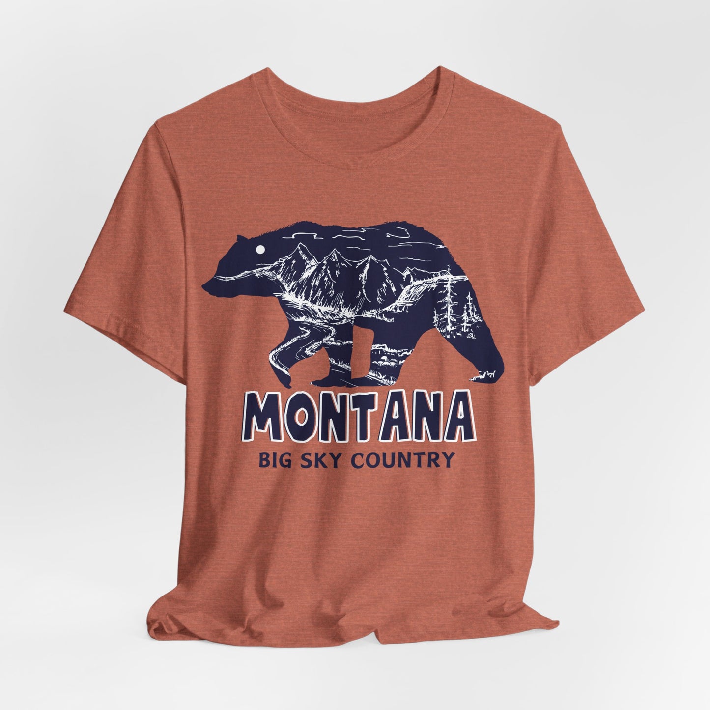 Montana Bear Unisex Graphic Tee