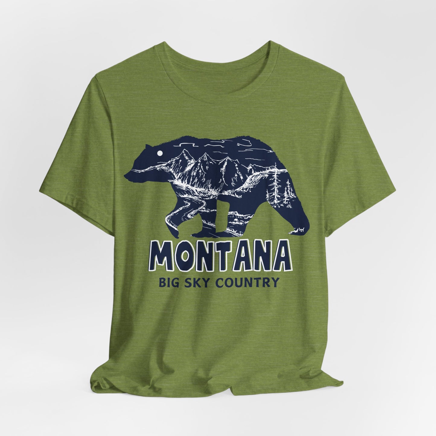 Montana Bear Unisex Graphic Tee