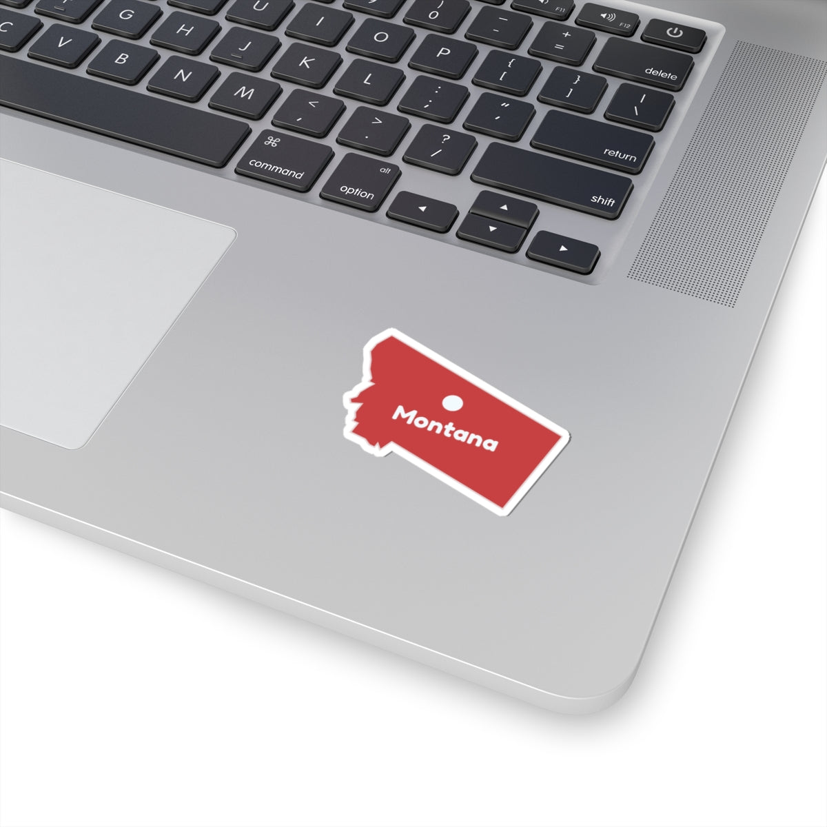Montana Map Kiss-Cut Stickers