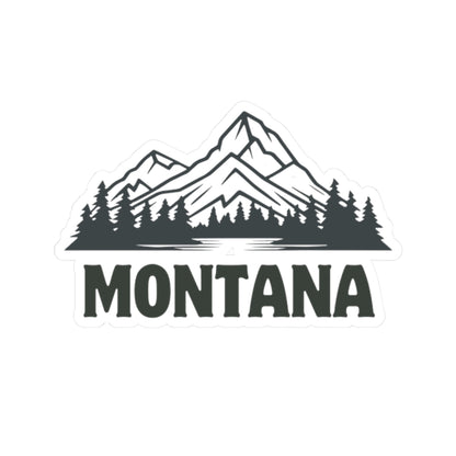 Montana Kiss-Cut Stickers Laptop Sticker