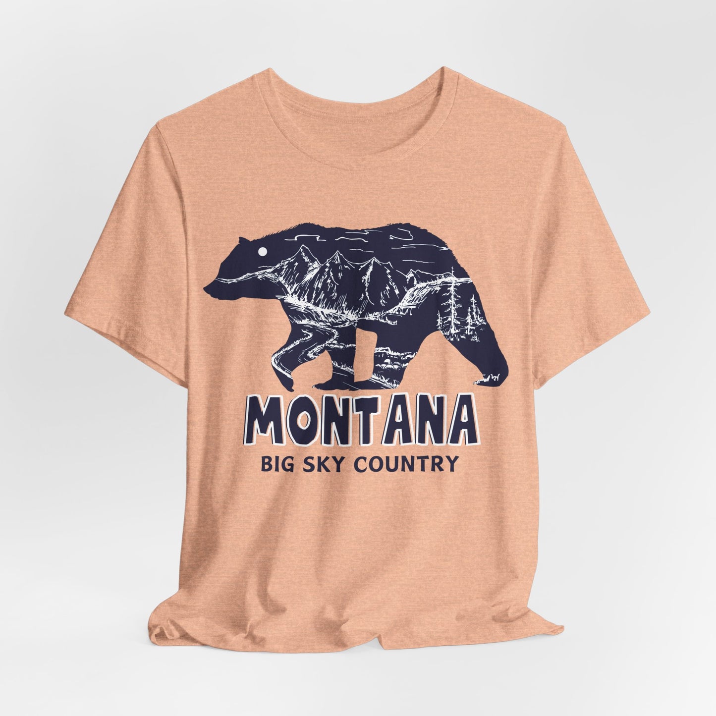 Montana Bear Unisex Graphic Tee