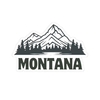 Montana Kiss-Cut Stickers Laptop Sticker