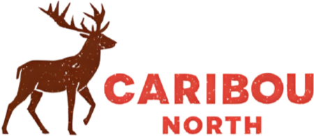 Logo of Caribou North with a Caribou 